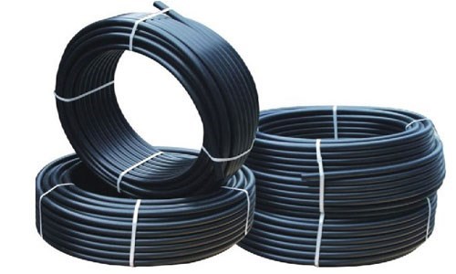 Polyethylene irrigation pipe